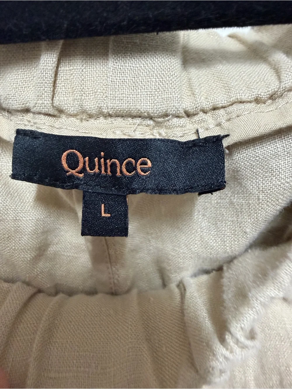 2 Pairs of Quince Relaxed Elastic Waist Linen Pants
